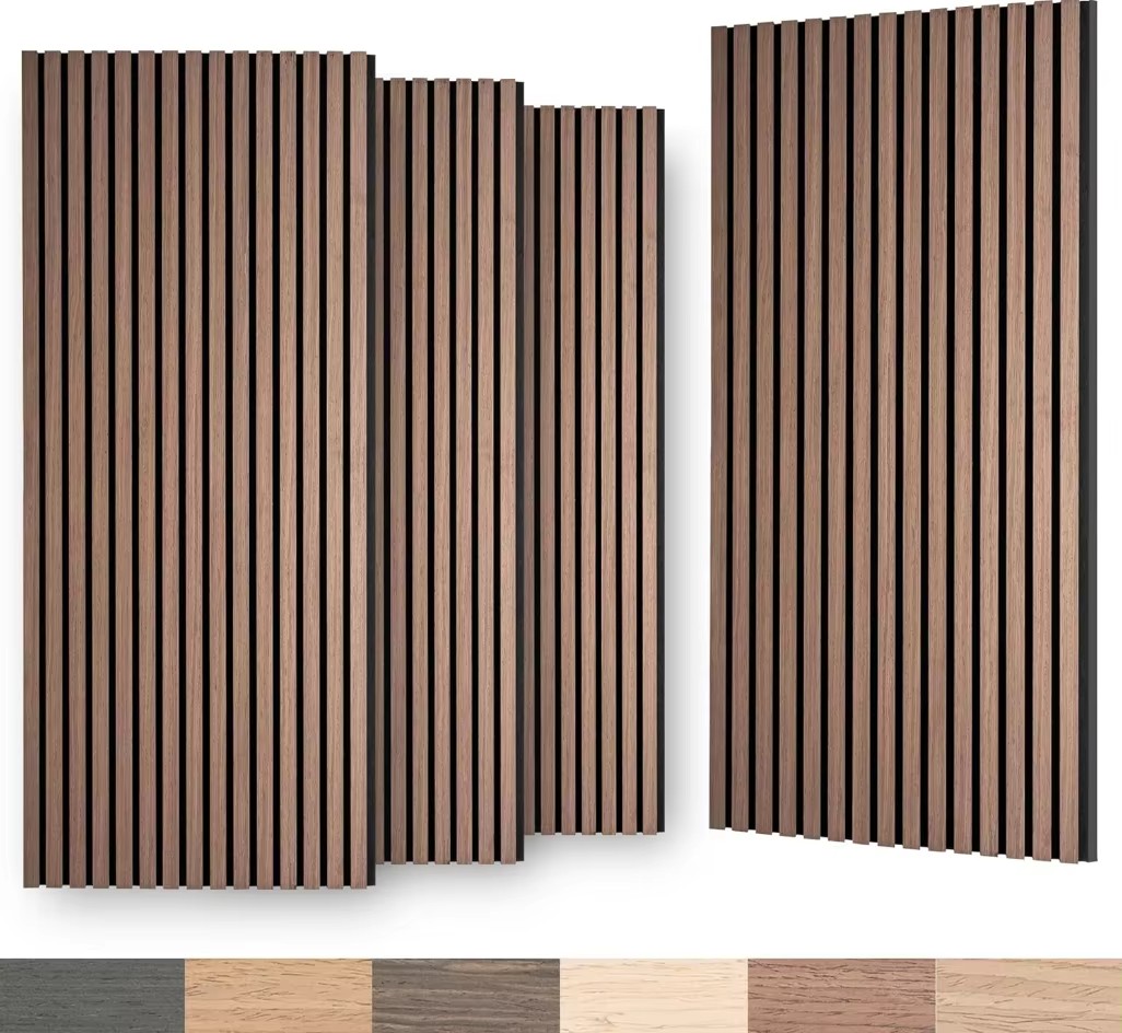 Oak Strip Acoustic Panel